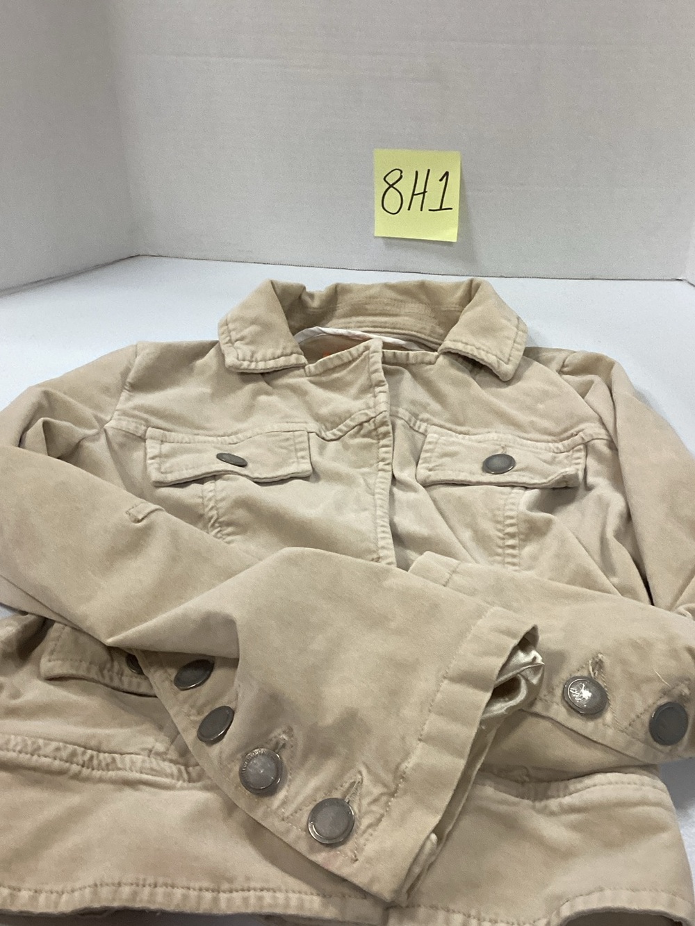 Twill Twenty Two velvety khaki jacket